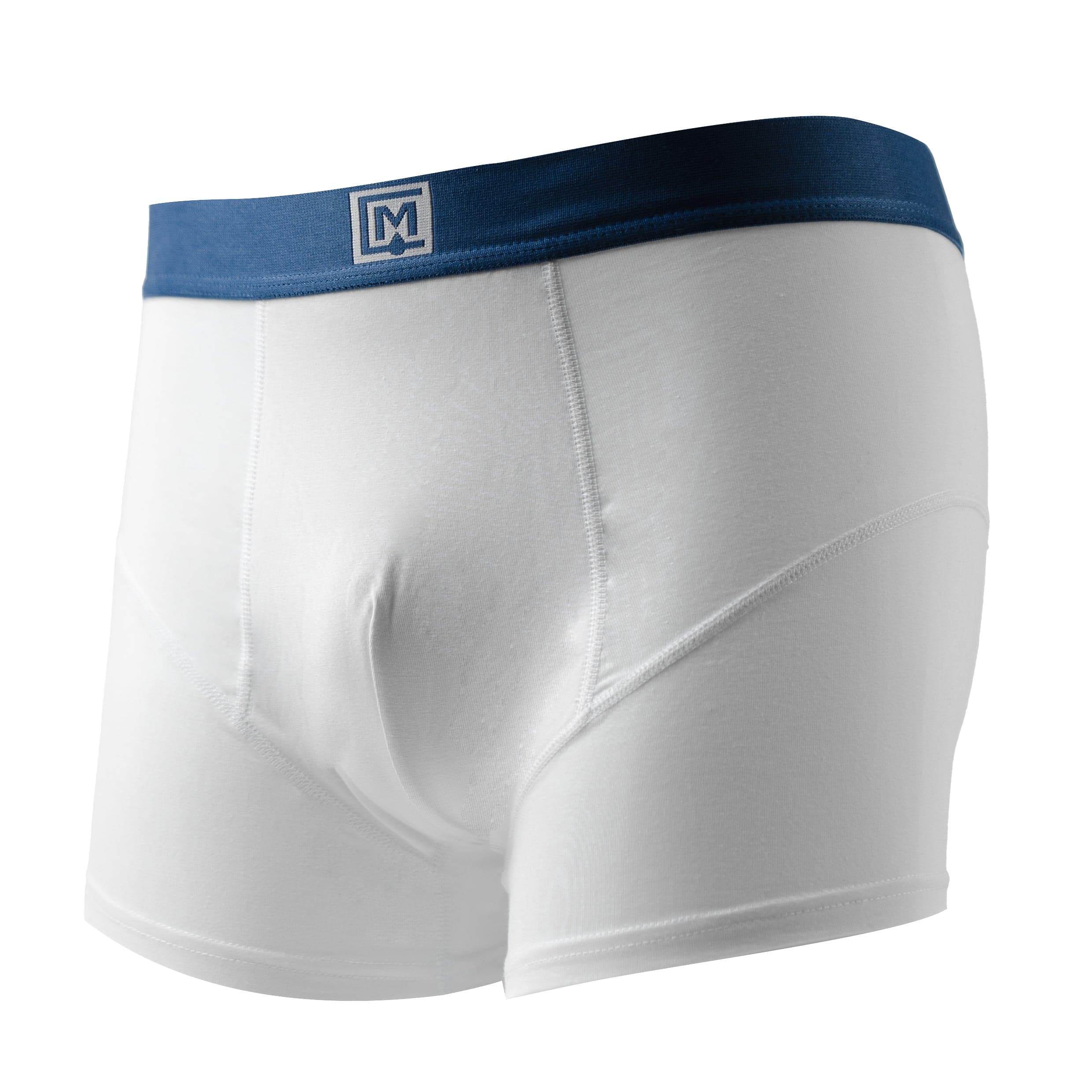 White short boxer briefs product shot